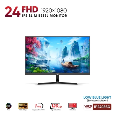 Màn hình Gaming VSP IP2408SG | 24 inch, FHD, 120Hz, IPS